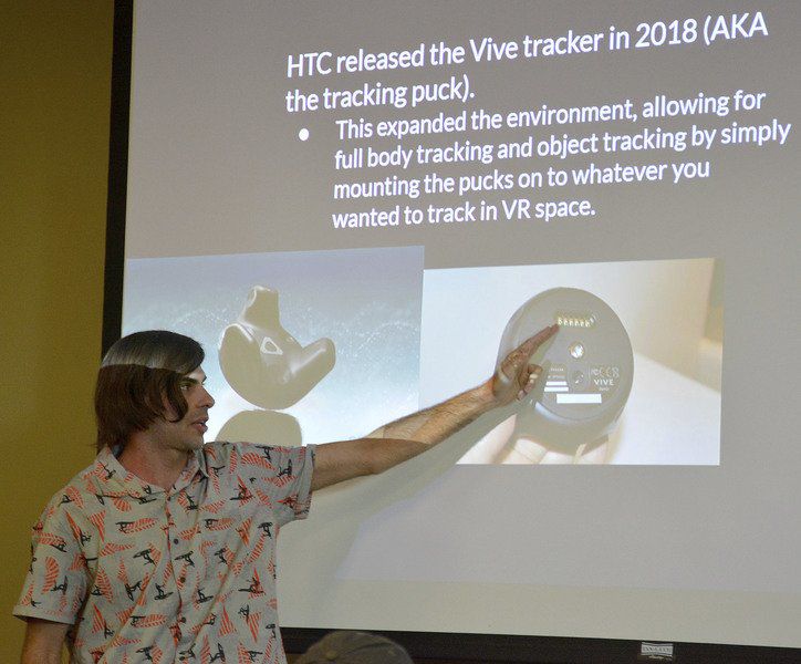 Virtual Reality discussion at Patterson Technology